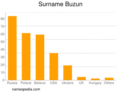 Familiennamen Buzun