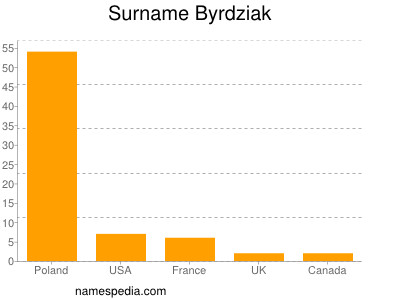 Familiennamen Byrdziak