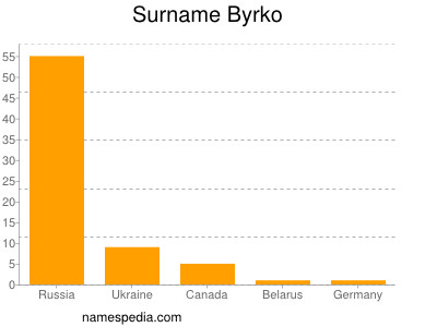 Familiennamen Byrko
