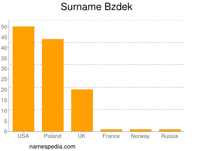 Surname Bzdek