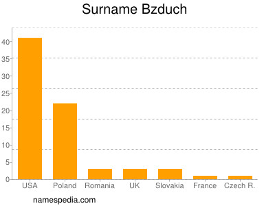 Familiennamen Bzduch