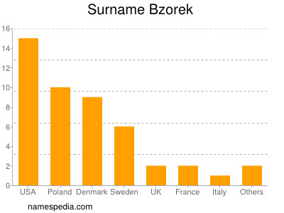 Surname Bzorek
