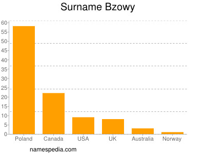 Familiennamen Bzowy