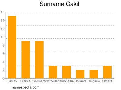 Familiennamen Cakil