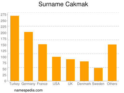 Familiennamen Cakmak