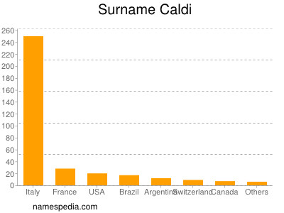 Familiennamen Caldi