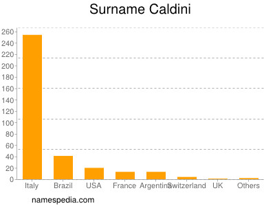 Familiennamen Caldini