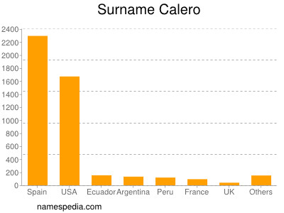 Surname Calero