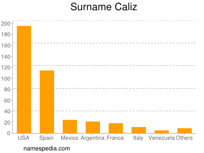 Surname Caliz