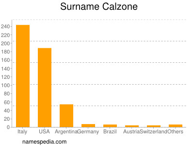 Surname Calzone