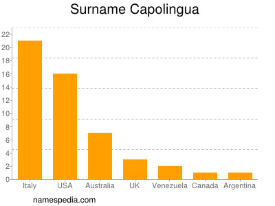 Surname Capolingua