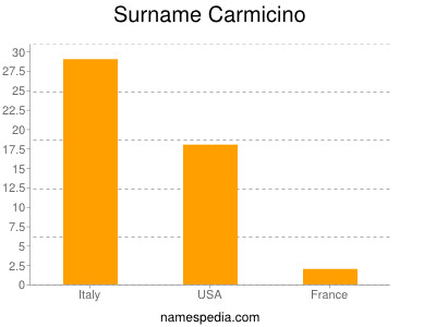 Surname Carmicino