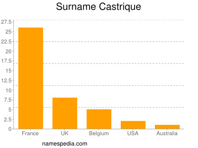 Familiennamen Castrique