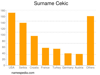 Familiennamen Cekic