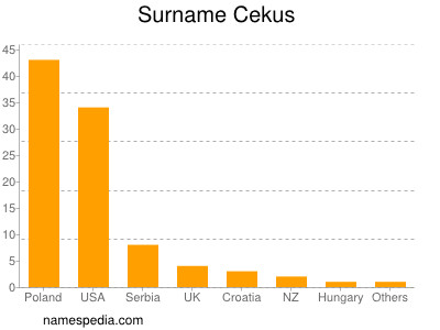 Familiennamen Cekus