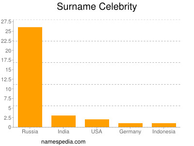 Familiennamen Celebrity