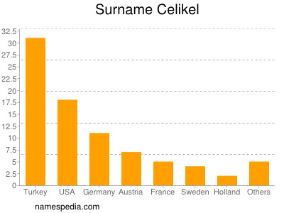 Familiennamen Celikel