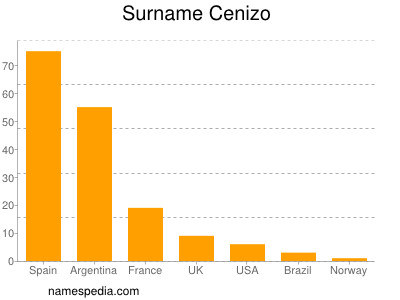 Familiennamen Cenizo