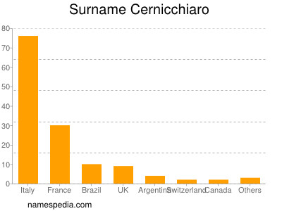 Familiennamen Cernicchiaro