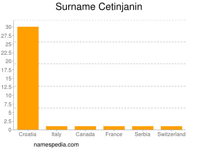 Familiennamen Cetinjanin