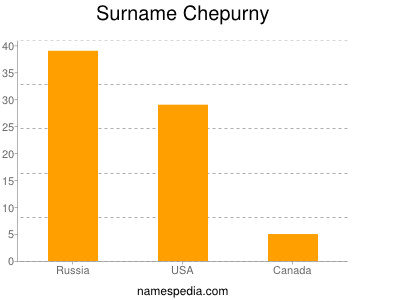 Familiennamen Chepurny