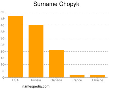 Familiennamen Chopyk