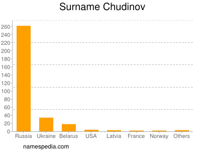 Familiennamen Chudinov
