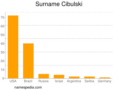 Familiennamen Cibulski