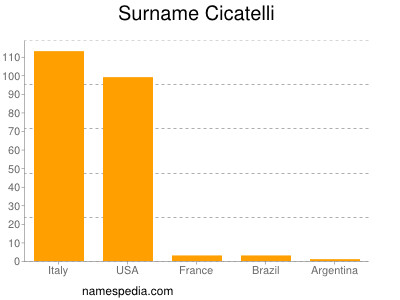 Familiennamen Cicatelli