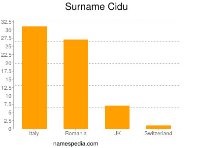 Surname Cidu