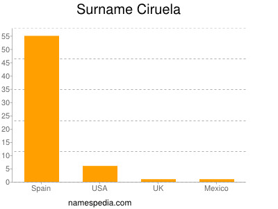 Surname Ciruela