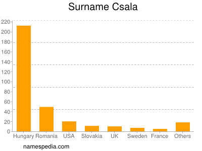 Familiennamen Csala