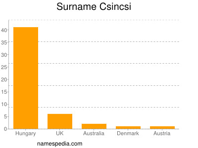 Familiennamen Csincsi