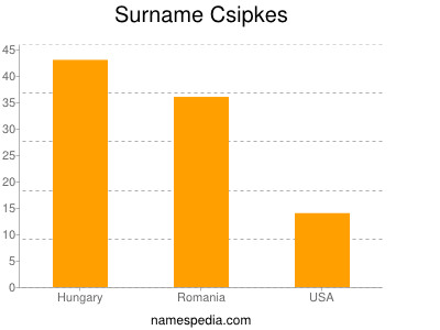 Familiennamen Csipkes