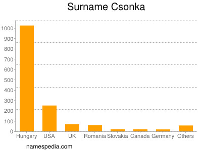 Familiennamen Csonka