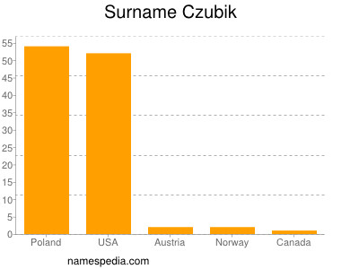Surname Czubik