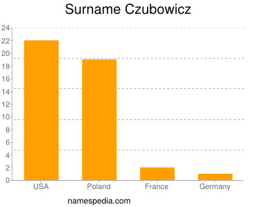 Familiennamen Czubowicz