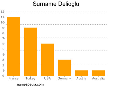 Familiennamen Delioglu