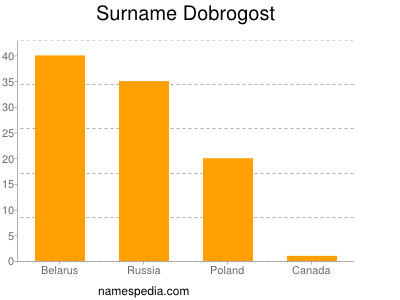 Familiennamen Dobrogost