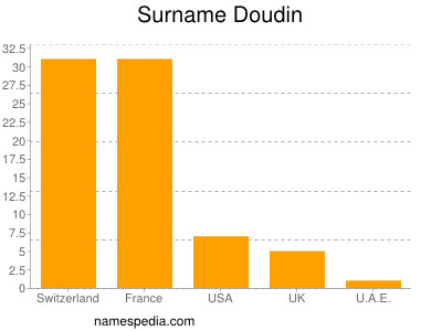 Familiennamen Doudin