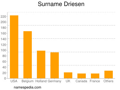 Familiennamen Driesen