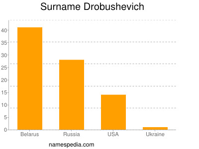 Familiennamen Drobushevich