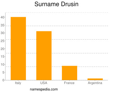 Familiennamen Drusin