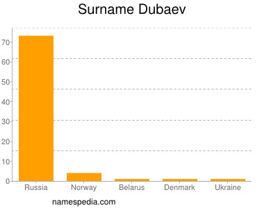 Familiennamen Dubaev