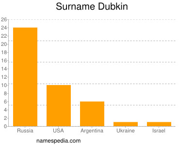 Familiennamen Dubkin