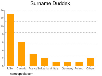 Familiennamen Duddek