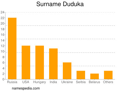 Familiennamen Duduka