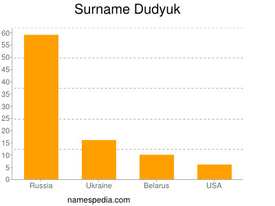 Familiennamen Dudyuk