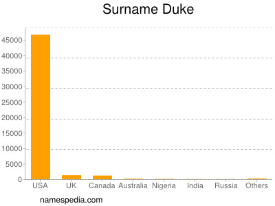 Familiennamen Duke
