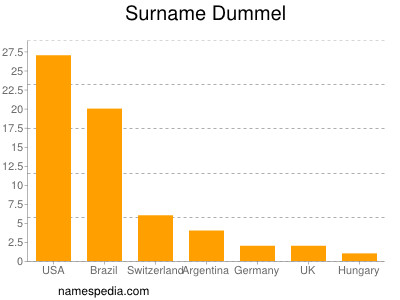 Surname Dummel